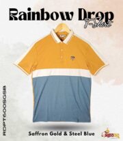 Rainbow Drop Polo T-Shirt