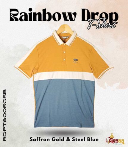 Rainbow Drop Polo T-Shirt