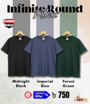 Round Neck T-Shirt 3 pcs Combo - Image 3