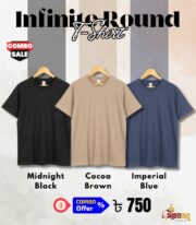 Round Neck T-Shirt 3 pcs Combo - Image 2